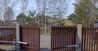 Купить распашные ворота из штакетника Котельники, цена от 2769 руб.